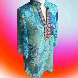 ⭐️Kimono style long top  with three-quarter length sleeve